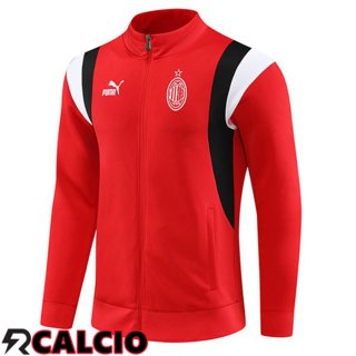 Giacca Calcio AC Milan Rosso 2023/2024  Giacca Calcio AC Milan Rosso 2023/2024