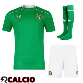 Maglia Nazionale Irlanda Prima (Pantaloncini + Calzini) 2024/2025