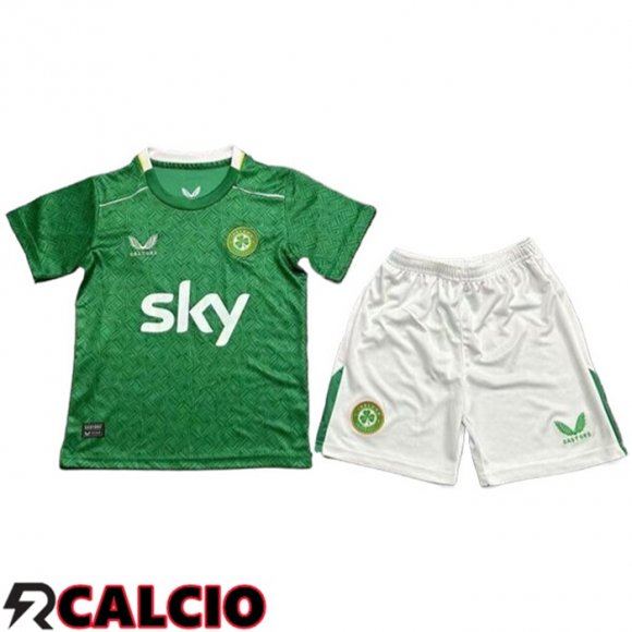 Maglie Calcio Irlanda Bambino Prima 2024/2025