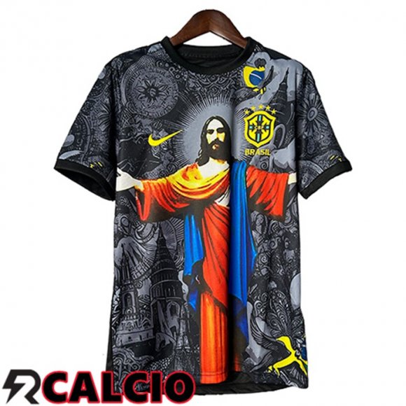 Maglia Brasile Special Edition Nero 2025/2026  Maglia Brasile Special Edition Nero 2025/2026