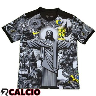 Maglie Calcio Brasile Edizione Speciale Jesus Nero 2024/2025