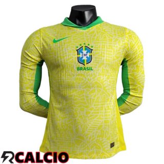 Maglie Calcio Brasile Prima Manica Lunga 2024/2025