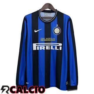 Prima Maglia Inter Milan Retro Manica Lunga 2009/2010  Prima Maglia Inter Milan Retro Manica Lunga 2009/2010
