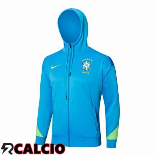 Giacca A Vento Brasile Blu 2024/2025  Giacca A Vento Brasile Blu 2024/2025