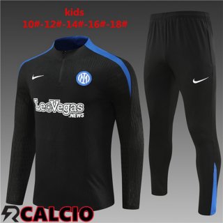 Insieme Tuta Calcio Inter Milan Bambino Nero 2024/2025