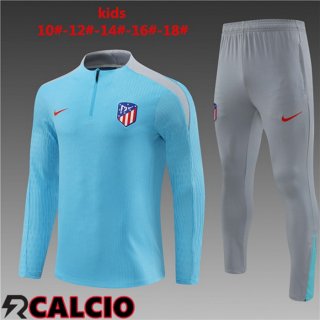 Insieme Tuta Calcio Atletico Madrid Bambino Blu 2024/2025