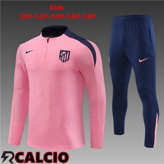 Insieme Tuta Calcio Atletico Madrid Bambino Rosa 2024/2025