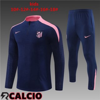 Insieme Tuta Calcio Atletico Madrid Bambino Blu Reale 2024/2025