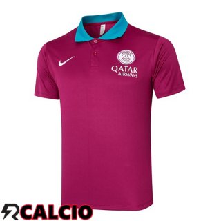 Maglia Polo Paris PSG Viola 2024/2025  Maglia Polo Paris PSG Viola 2024/2025