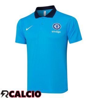 Maglia Polo FC Chelsea Blu 2024/2025  Maglia Polo FC Chelsea Blu 2024/2025
