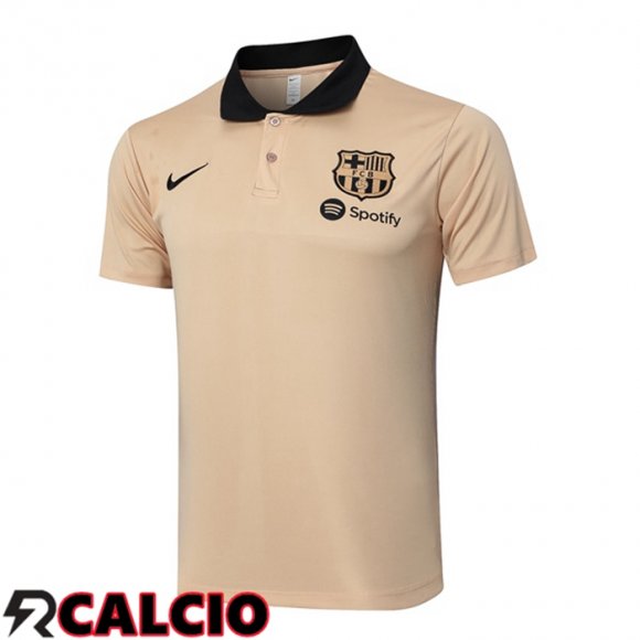 Maglia Polo FC Barcellona Giallo 2024/2025  Maglia Polo FC Barcellona Giallo 2024/2025