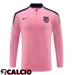 Felpa Allenamento Atletico Madrid Rosa 2024/2025  Felpa Allenamento Atletico Madrid Rosa 2024/2025