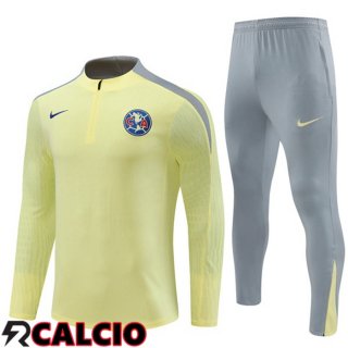 Insieme Tuta Calcio Club America Giallo 2024/2025  Insieme Tuta Calcio Club America Giallo 2024/2025