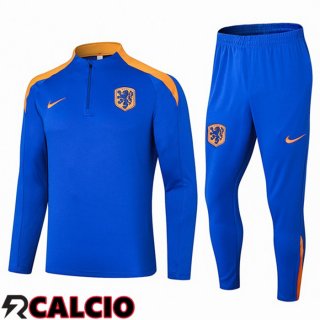 Insieme Tuta Calcio Paesi Bassi Blu 2024/2025