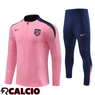 Insieme Tuta Calcio Atletico Madrid Rosa 2024/2025