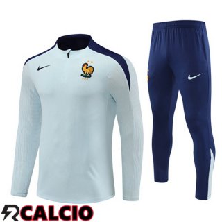 Insieme Tuta Calcio Francia Blu 2024/2025  Insieme Tuta Calcio Francia Blu 2024/2025