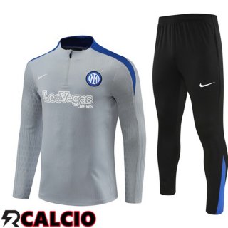 Insieme Tuta Calcio Inter Milan Grigio 2024/2025  Insieme Tuta Calcio Inter Milan Grigio 2024/2025