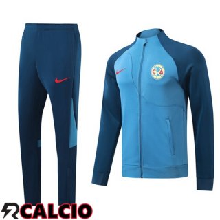 Insieme Tuta Calcio - Giacca Club America Blu 2024/2025  Insieme Tuta Calcio - Giacca Club America Blu 2024/2025