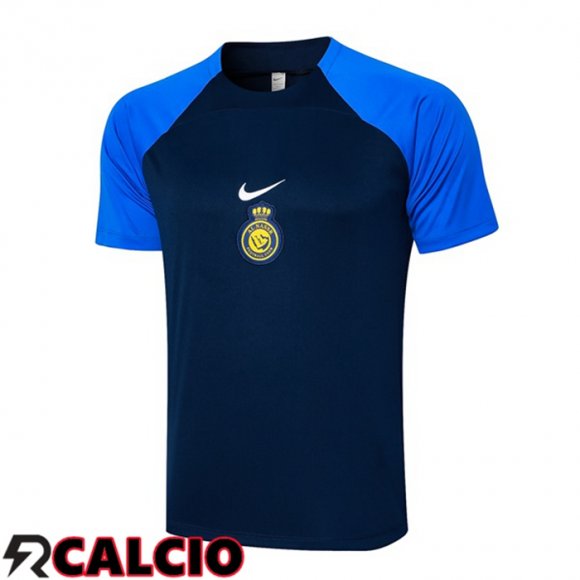 T Shirt Allenamento Al-Nassr FC Blu Reale 2024/2025  T Shirt Allenamento Al-Nassr FC Blu Reale 2024/2025