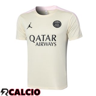 T Shirt Allenamento Paris PSG Giallo 2024/2025