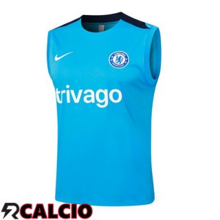 Canotta Allenamento FC Chelsea Blu 2024/2025  Canotta Allenamento FC Chelsea Blu 2024/2025