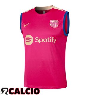 Canotta Allenamento FC Barcellona Rosa 2024/2025  Canotta Allenamento FC Barcellona Rosa 2024/2025