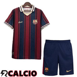 Maglia FC Barcellona Bambino Edizione 125°anniversario Blu Reale Rosso  Maglia FC Barcellona Bambino Edizione 125°anniversario Blu Reale Rosso