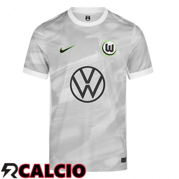 Seconda Maglia Vfl Wolfsburg Grigio 2025/2026