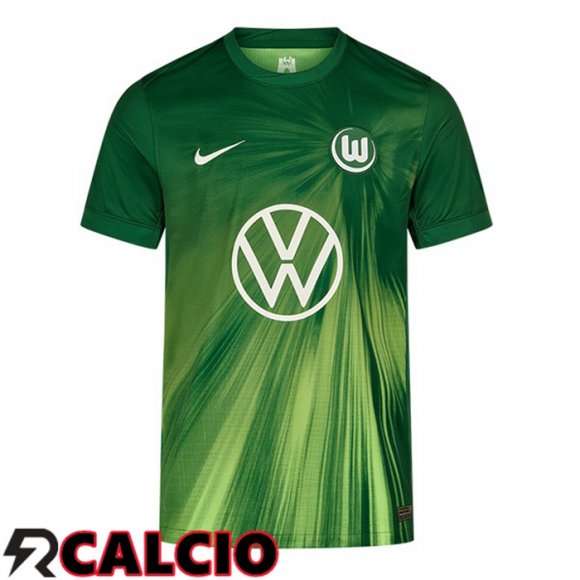 Prima Maglia Vfl Wolfsburg Verde 2025/2026