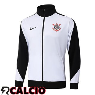 Giacca Calcio Corinthians Bianco 2025/2026  Giacca Calcio Corinthians Bianco 2025/2026
