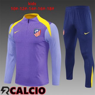 Insieme Tuta Calcio Atletico Madrid Bambino Viola 2025/2026