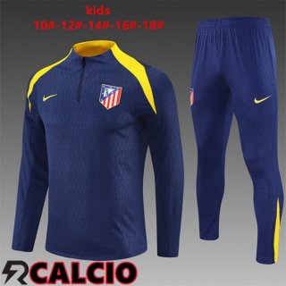 Insieme Tuta Calcio Atletico Madrid Bambino Blu Reale 2025/2026