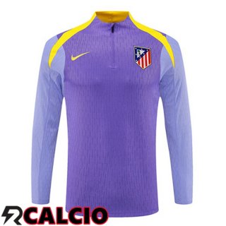 Felpa Allenamento Atletico Madrid Viola 2025/2026  Felpa Allenamento Atletico Madrid Viola 2025/2026