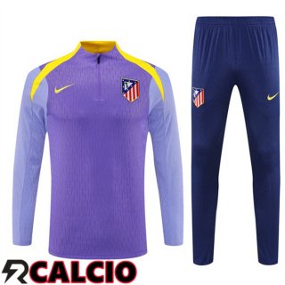 Insieme Tuta Calcio Atletico Madrid Viola 2025/2026