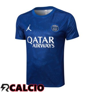 T Shirt Allenamento Jordan Paris PSG Blu 2025/2026  T Shirt Allenamento Jordan Paris PSG Blu 2025/2026