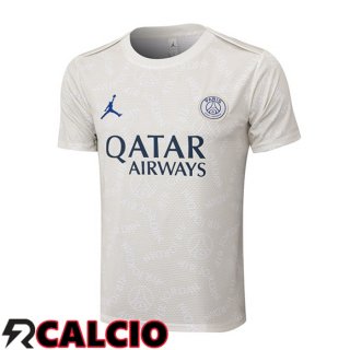 T Shirt Allenamento Jordan Paris PSG Grigio 2025/2026  T Shirt Allenamento Jordan Paris PSG Grigio 2025/2026