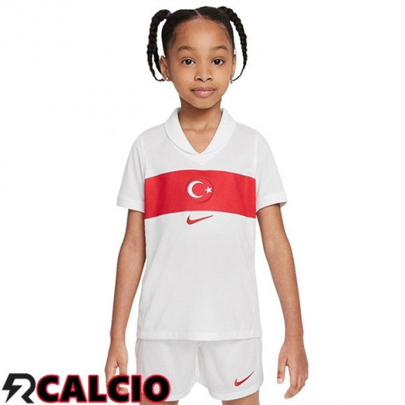 Maglie Calcio Turco Bambino Prima UEFA Euro 2024