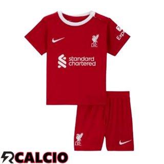 Prima Maglia FC Liverpool Bambino Rosso 2023/2024