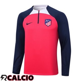 Felpa Allenamento Atletico Madrid Rosso 2023/2024  Felpa Allenamento Atletico Madrid Rosso 2023/2024