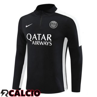 Felpa Allenamento Paris PSG Nero 2023/2024  Felpa Allenamento Paris PSG Nero 2023/2024