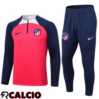 Insieme Tuta Calcio Atletico Madrid Rosso 2023/2024