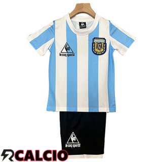 Maglie Calcio Argentina Retro Bambino Prima 1986  Maglie Calcio Argentina Retro Bambino Prima 1986