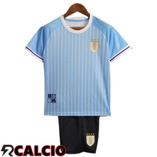 Maglie Calcio Uruguay Bambino Prima 2024/2025  Maglie Calcio Uruguay Bambino Prima 2024/2025