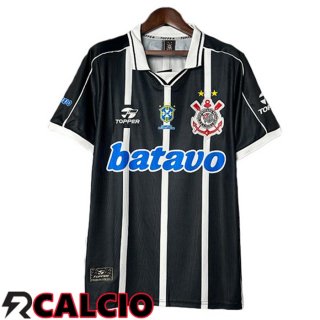Seconda Maglia Corinthians Retro Nero Bianco 1999-2000  Seconda Maglia Corinthians Retro Nero Bianco 1999-2000