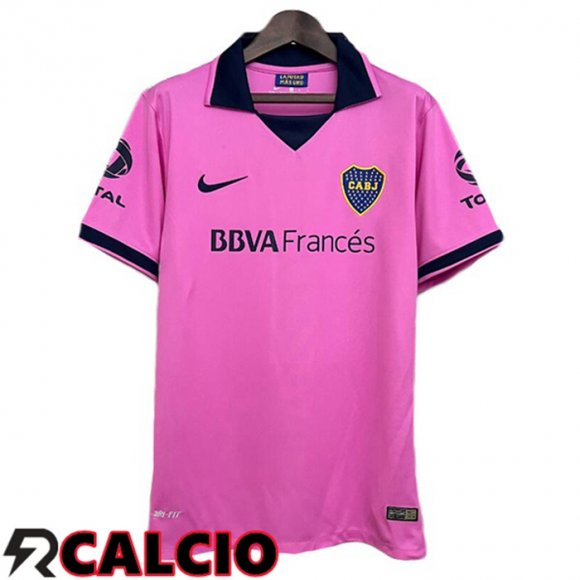 Seconda Maglia Boca Juniors Retro Rosa 2013-2014  Seconda Maglia Boca Juniors Retro Rosa 2013-2014