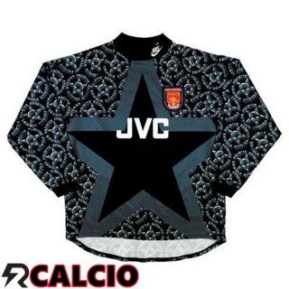 Maglia Arsenal Retro Portiere Manica Lunga Grigio 1994-1995  Maglia Arsenal Retro Portiere Manica Lunga Grigio 1994-1995
