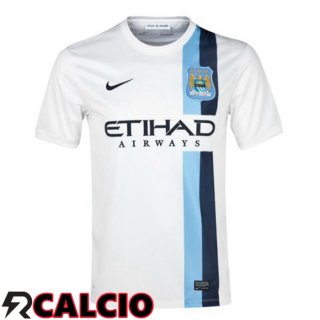 Terza Maglia Manchester City Retro Bianco 2013-2014  Terza Maglia Manchester City Retro Bianco 2013-2014