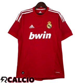 Terza Maglia Real Madrid Retro Rosso 2011-2012  Terza Maglia Real Madrid Retro Rosso 2011-2012