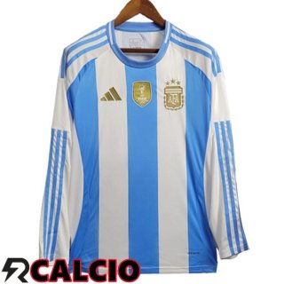 Maglie Calcio Argentina Prima Manica Lunga 2024/2025  Maglie Calcio Argentina Prima Manica Lunga 2024/2025