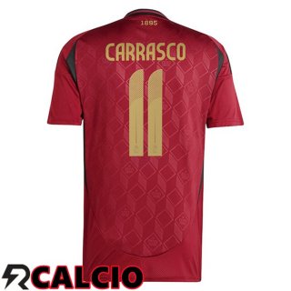 Maglie Calcio Belgio (CARRASCO 11) Prima 2024/2025